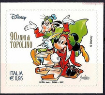 Delcampe - Italie 2017 Disney Mickey Mouse's 90e Anniversaire Pluton Dessins Animés - Disney