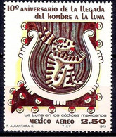 Mexique 1979 Premier Homme Sur Lune Espace Lièvre Lapin Dans La Lune Mitologie - Autres & Non Classés