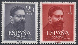 Delcampe - Espagne 1960  Isaac Albéniz Compositeur Pianiste Folk Musique People MNH - Cyclisme