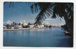 AK 110669 USA - Florida - Miami Beach - Scene Across Indian Creek - Miami Beach