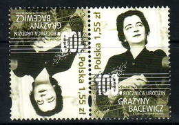POLAND 2009 Michel No 4426 Tete Beche MNH - Unused Stamps