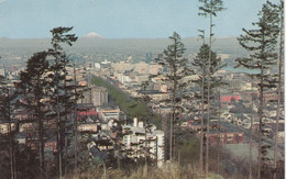 Portland, Oregon  Here We See Portland From The West Mount St. Helens In The Background - Portland