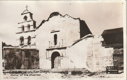 Old Mission, San Diego. Mother Of The Missions  R. P. P. C. - San Diego