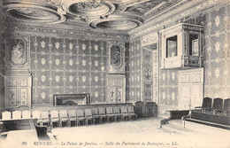 Delcampe - 35 - RENNES - Le Palais De Justice - Salle Du Parlement De Bretagne. - Rennes