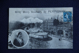 Delcampe - Mille Bons Souhaits De PERPIGNAN - Perpignan