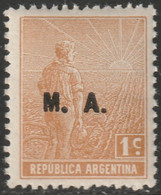 Argentina 1915 Sc OD6  Official MNH** - Servizio