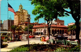 Florida St Petersburg The Open Air Post Office And Downtown 1973 - St Petersburg