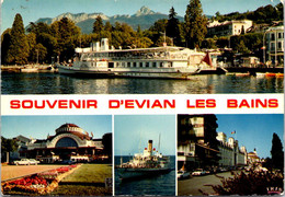 Delcampe - (2 Oø 4) (M+S)  Posted - France - Evians Les Bains (ship) - Fähren