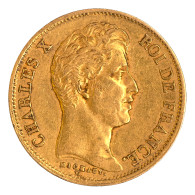40 Francs Charles X 1830 Paris - 40 Francs (or)
