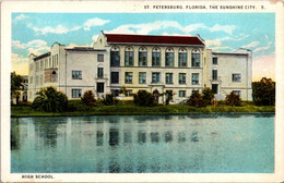 Florida St Petersburg High School Curteich - St Petersburg