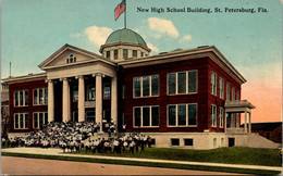 Florida St Petersburg New High School Building Curteich - St Petersburg