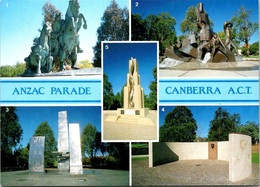 Delcampe - (2 Oø 5) Australia - ACT - Canberra ANZAC Parade - 5 Views - Canberra (ACT)