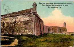 Florida St Augustine Fort Marion East And South East Angles And Water Battery 1912 - St Augustine