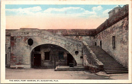 Florida St Augustine Fort Marion The Arch Curteich - St Augustine