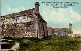 Florida St Augustine Fort Marion East And South East Angles And Water Battery - St Augustine