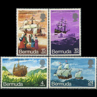 Delcampe - BERMUDA 1971 - Scott# 280-3 Somers Voyage Set Of 4 MNH - Bermuda