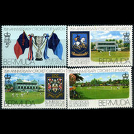 Delcampe - BERMUDA 1976 - Scott# 343-6 Cricket Matches Set Of 4 MNH - Bermuda