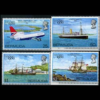 Delcampe - BERMUDA 1980 - Scott# 393-6 London Exhib. Set Of 4 MNH - Bermuda