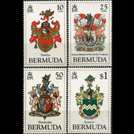 Delcampe - BERMUDA 1983 - Scott# 433-6 Coat Of Arms Set Of 4 MNH - Bermuda