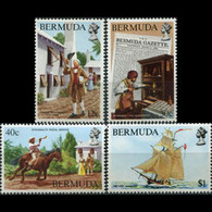 Delcampe - BERMUDA 1984 - Scott# 445-8 Postal Services Set Of 4 MNH - Bermuda