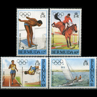Delcampe - BERMUDA 1984 - Scott# 453-6 Olympics Set Of 4 MNH - Bermuda
