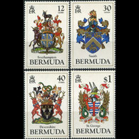 Delcampe - BERMUDA 1984 - Scott# 457-60 City Arms Set Of 4 MNH - Bermuda