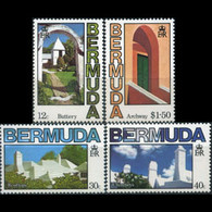 Delcampe - BERMUDA 1984 - Scott# 461-4 Architectures Set Of 4 MNH - Bermuda