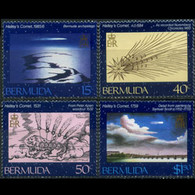 Delcampe - BERMUDA 1985 - Scott# 478-81 Halley Comet Set Of 4 MNH - Bermuda