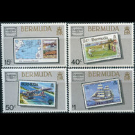 Delcampe - BERMUDA 1986 - Scott# 504-7 Ameripex-Stamps Set Of 4 MNH - Bermuda