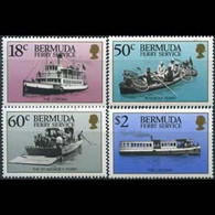 Delcampe - BERMUDA 1989 - Scott# 551-4 Ferry Service Set Of 4 MNH - Bermuda