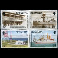 Delcampe - BERMUDA 1990 - Scott# 601-4 Cable Cent. Set Of 4 MNH - Bermuda