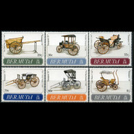 Delcampe - BERMUDA 1991 - Scott# 607-12 Carriages Set Of 6 MNH - Bermuda