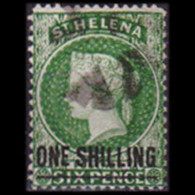 ST.HELENA 1882 - Scott# 32 Queen Victoria Set Of 1 Used - Saint Helena Island