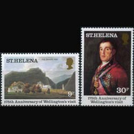 ST.HELENA 1980 - Scott# 342-3 Duke Wellington Set Of 2 MNH - Saint Helena Island