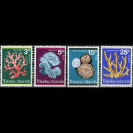 TOKELAU 1973 - Scott# 37-40 Corals Set Of 4 MNH - Tokelau