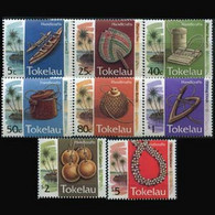 TOKELAU 1995 - Scott# 195-202 Handicrafts Set Of 8 MNH - Tokelau
