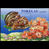 TOKELAU 1996 - Scott# 236 S/S Seashells MNH - Tokelau