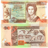 Belize 20 Dollars 2020 UNC - Belice