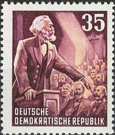 ( 2685-1 ) MiNr. 350 DDR 1953 70. Todestag Von Karl Marx - Postfrisch - Nuevos