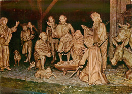 Delcampe - CPSM Rastatt-Stadtkirche St.Alexander-Holzkrippe    L2039 - Rastatt