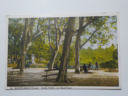 Delcampe - MONTELIMAR   Jardin Public    Le Rond Point - Montelimar