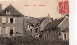 Delcampe - Lormes Animée Anciennes Fortifications - Lormes