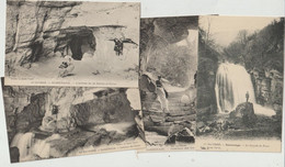 Delcampe - Sassenage - Lot De 4 Cartes   - Grottes  (F.7679) - Sassenage
