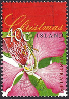 CHRISTMAS ISLAND 1998 QEII 40c Christmas-Flowering Trees-Bauhinia Monandra SG463 FU - Christmas Island
