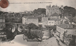 Delcampe - 44 - Carte Postale Ancienne De  CLISSON  Vue Aérienne - Clisson