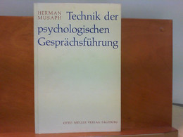 Technik Der Psychologischen Gesprächsführung - Psychologie