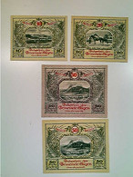Delcampe - Notgeld, Aigen, Ober-Steiermark, Österreich, 10/20 Und 2x 50 Heller, 1920, Konvolut - Autres & Non Classés