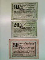 Delcampe - Notgeld, Marktgemeinde Gaflenz, Österreich, 10/20 Und 50 Heller, 1920, Konvolut - Autres & Non Classés