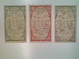 Delcampe - Notgeld, Brunn A.d. Erl, Österreich, 10/20 Und 50 Heller, 1920, Konvolut - Autres & Non Classés