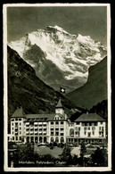 Delcampe - Ref 1594 -  1953 Real Photo Postcard - Polytechnic Chalet Interlaken Switzerland - Good Pmk - Interlaken